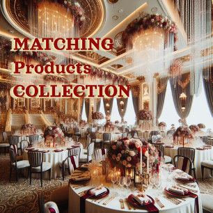 Reserve A Data Luxury Burgundy Elegante Quinceañera Espanhol