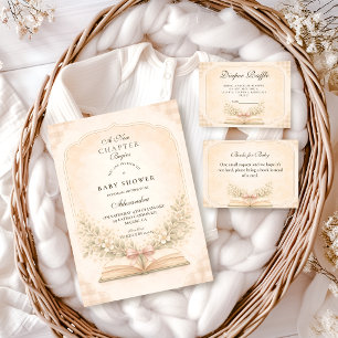 Convite História Começa Chás de Bebê