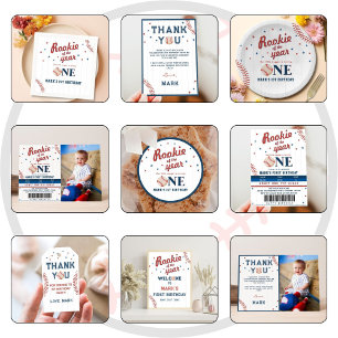 Cartões de agradecimentos de Foto de Aniversário p