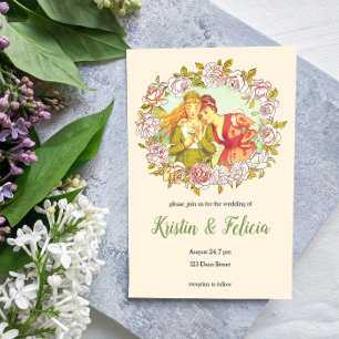 Casamento de duas noivas com a Bonita Vintage Art 