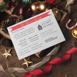 Cartão de Natal da Torre Eiffel de Vintage Bird