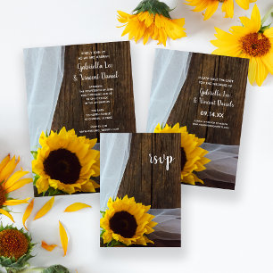 RSVP de Casamento de Madeira RSVP