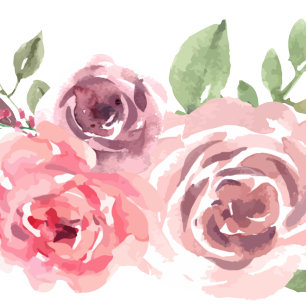 Adesivo Redondo Linda flor Obrigado