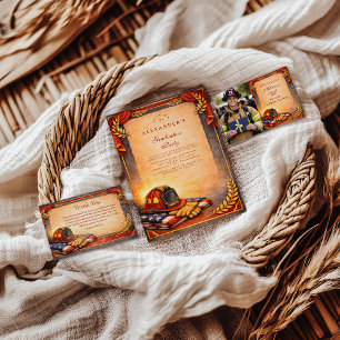 Convite Formatura do Corpo de Bombeiros