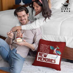 Calendário Novo Ano Novas Memórias Dragão Cherry Red Foto