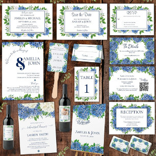 Convite Jantar de Ensaio de Casamento com Elegantes Hortên