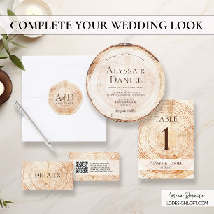 Convite Casamento Russo de latido de Madeira