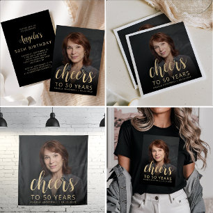 Foto personalizada anima a 50ª Festa de aniversári