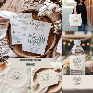 Convite Itinerário de Fim de Semana de Campanha Bacheloret