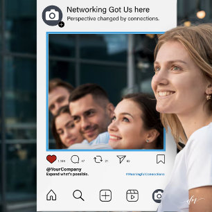 Modelo de Convite de Networking