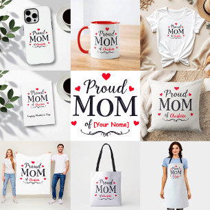 Camiseta Mãe Orgulhosa de   Dia de as mães Personalizado Ba