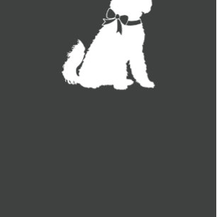 Convite Chá de fraldas de Cachorro de Goldendoodle Menina 