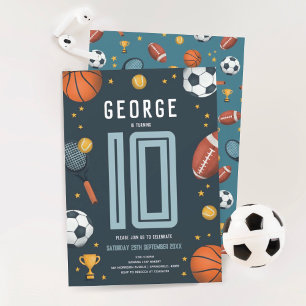 Convite Segundo aniversário De Crianças Super Estreladas D