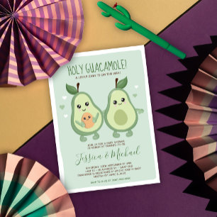 Cartão De Informações Kawaii Avocado Livros para Bebê