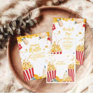 Convite Pronto para o Chá de fraldas