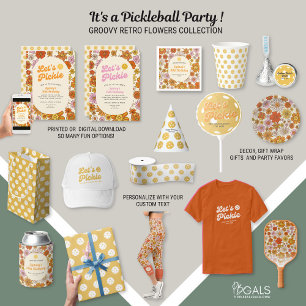 Convite Festa de Seletor de Padrão de Energia do Flor Retr