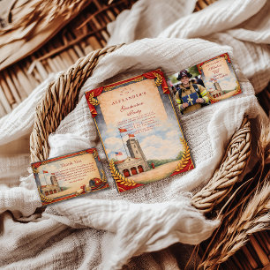 Convite Celebração de Formatura de Primeiro Respondente