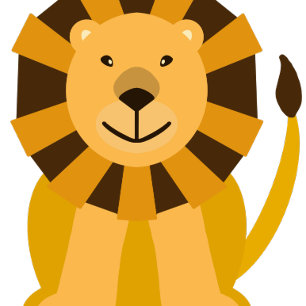 Convite Lion Wild One First Birthday Dourado e Verde