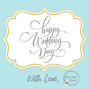 Convite de Casamento Spray Floral