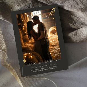 Adesivo Redondo Casamento Dourado Floral Minimalista Luxuoso Obrig