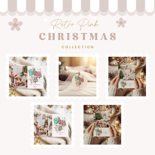 Cartão De Festividades Família Whimsical 8 Foto Ho Ho Ho Natal