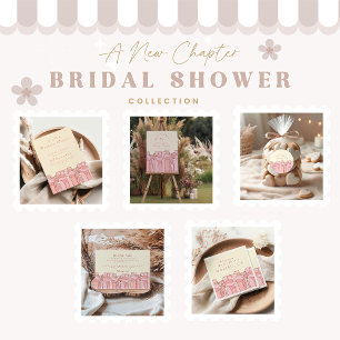 Adesivo Redondo Um novo capítulo inicia o chá de panela do arco co