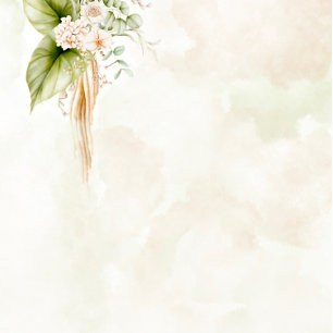 Convite Casamento de Florestas Tropicais Verde Elegante