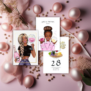 Cartão De Agradecimento Vinho Considerado