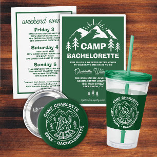 Convite Camp Bachelorette
