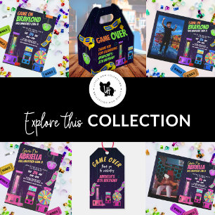 Convite de Fotografia de Festa de aniversário Arca