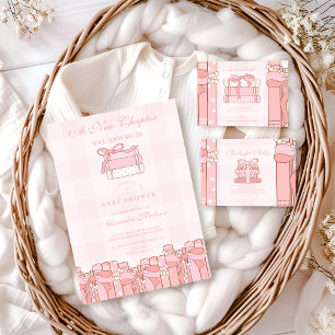 Cartão De Informações Um novo capítulo começará em breve livros para beb