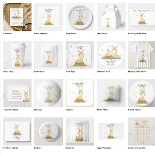 Convite Mamãe De Peles De Coelho Bebê