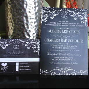 Convite Convidado para Tipografia da Borda Moderna