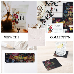 Convite Para Casamento De Jardim Da Meia-Noite