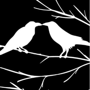 Ravens sobre Convites para Casamento Gótico em Céu