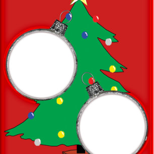 Caneca Árvore de Natal com suas fotos