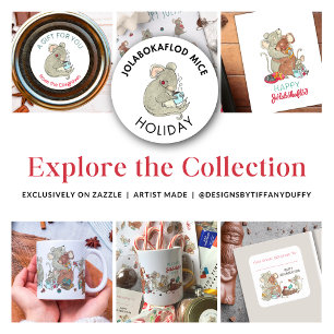 Cartão Feriado de Natal Jolabokaflod