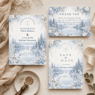 Reserve A Data Casamento Encantador ao Ar Livre no Inverno