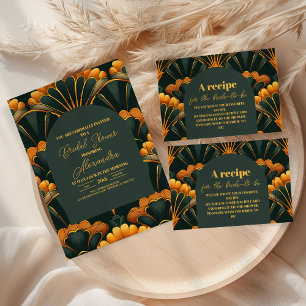 Prato De Papel Chá de panela Art Deco Roaring 20s