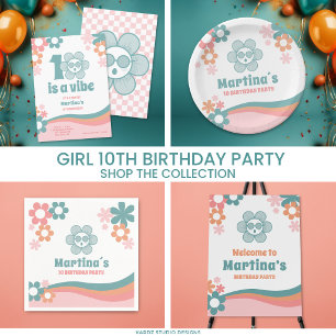 Dez Convites de Aniversário para Menina Festa