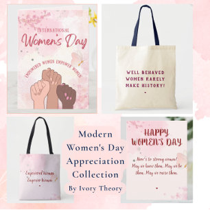 Caneca De Café Mulheres Empoderadas Floral de Aquarela Rosa Dia I