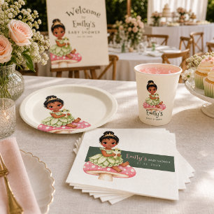 Convite para Chá de Bebê da Princesinha Sapo
