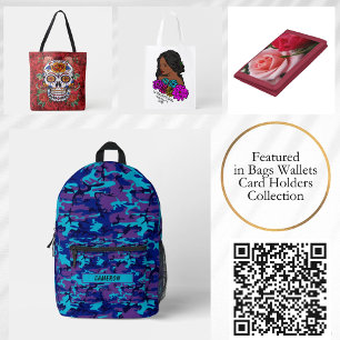 Bolsa Tote Sugar Skull Cinco de Mayo Adicionar Nome All-Over-