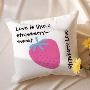 Caneca De Café Em Dois Tons Cute Strawberry Love – Dia dos Namorados 