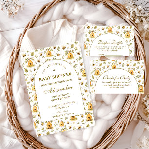 Convite Chuva de Mel Chá de Bebê