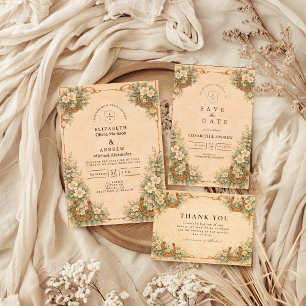 Reserve A Data Casamento Floral em Ferradura do Deserto Ocidental