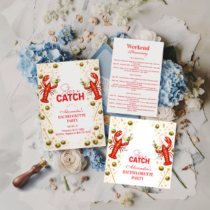 Adesivo Redondo Festa de Despedida de Solteira Lobster Love Costei