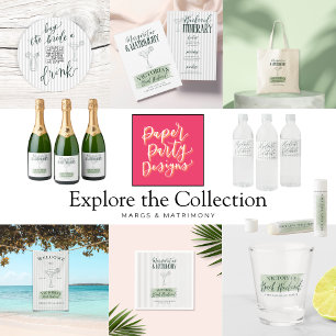 Margs e Matrimony Bachelorette Convite