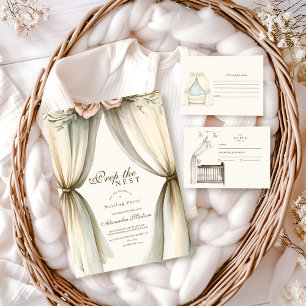 Convite Prepare o Chá de fraldas do ninho