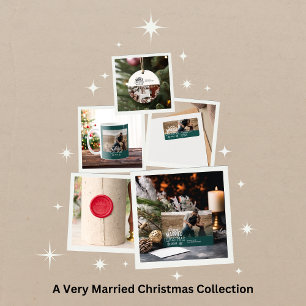 Adesivo Redondo Foto Negra Um Natal Muito Casado